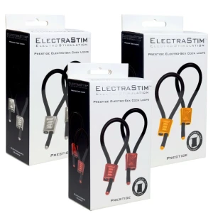 ELECTRASTIM - PRESTIGE ELECTRA LOOPS ANNEAUX PÃNIENS RÃGLABLES ROUGES